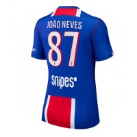 Paris Saint-Germain Joao Neves #87 Kotipaita Naiset 2026-27 Lyhythihainen